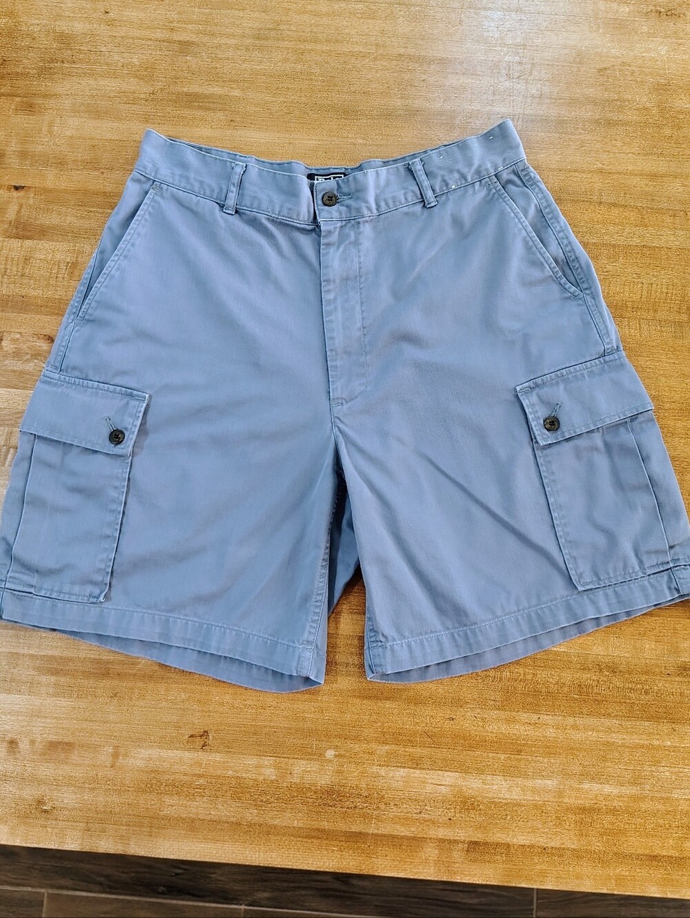 Ralph Lauren Polo Chino Shorts Blue 1990s Vintage Size 33
